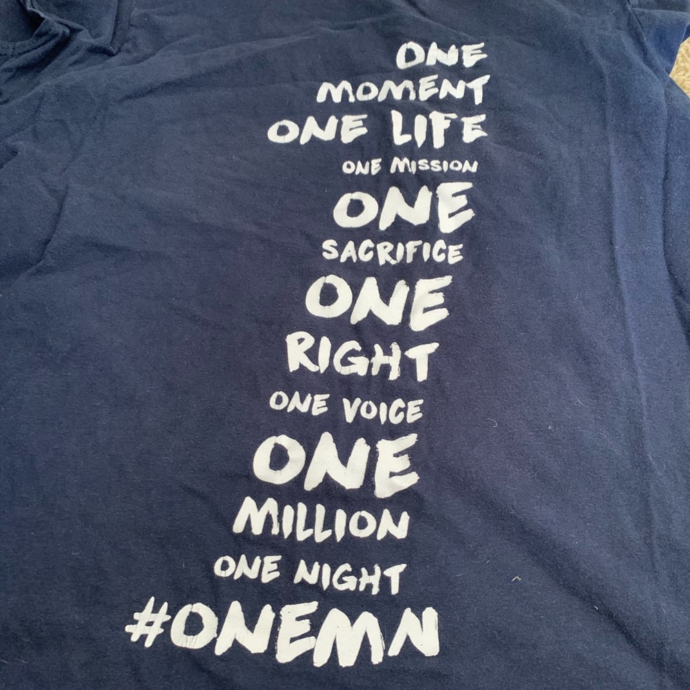 Navy cotton t-shirt!